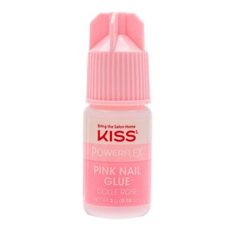 Cola de unhas Postiças Kiss New York Pink 1 un