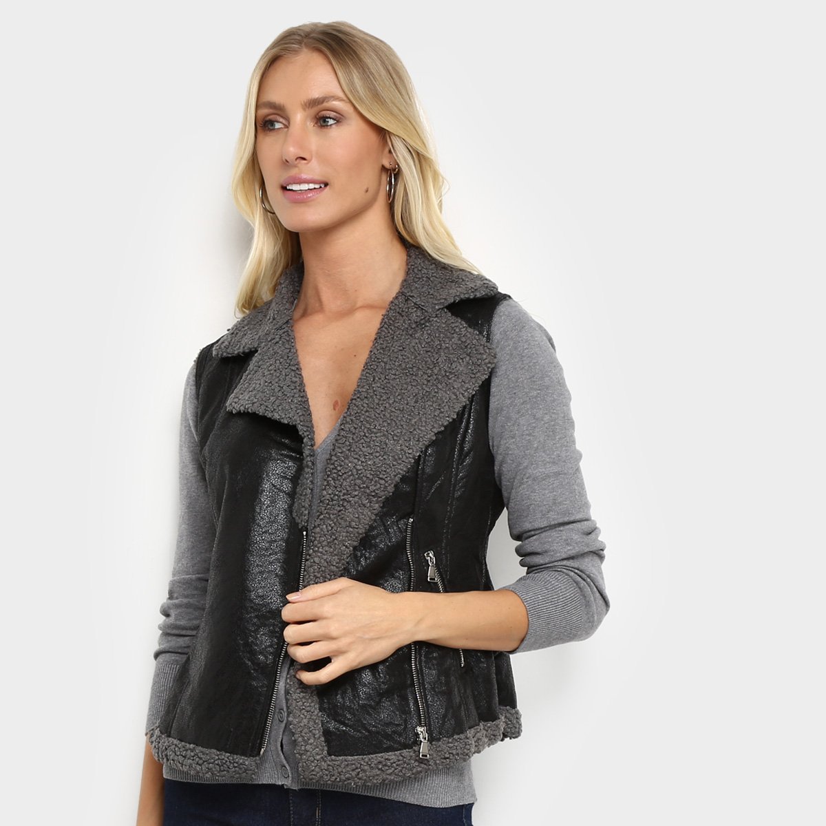 jaqueta nylon com touca sail voyage