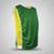 Colete Futebol Adulto Duas Cores Dupla Face Campo Treino - Verde+Amarelo