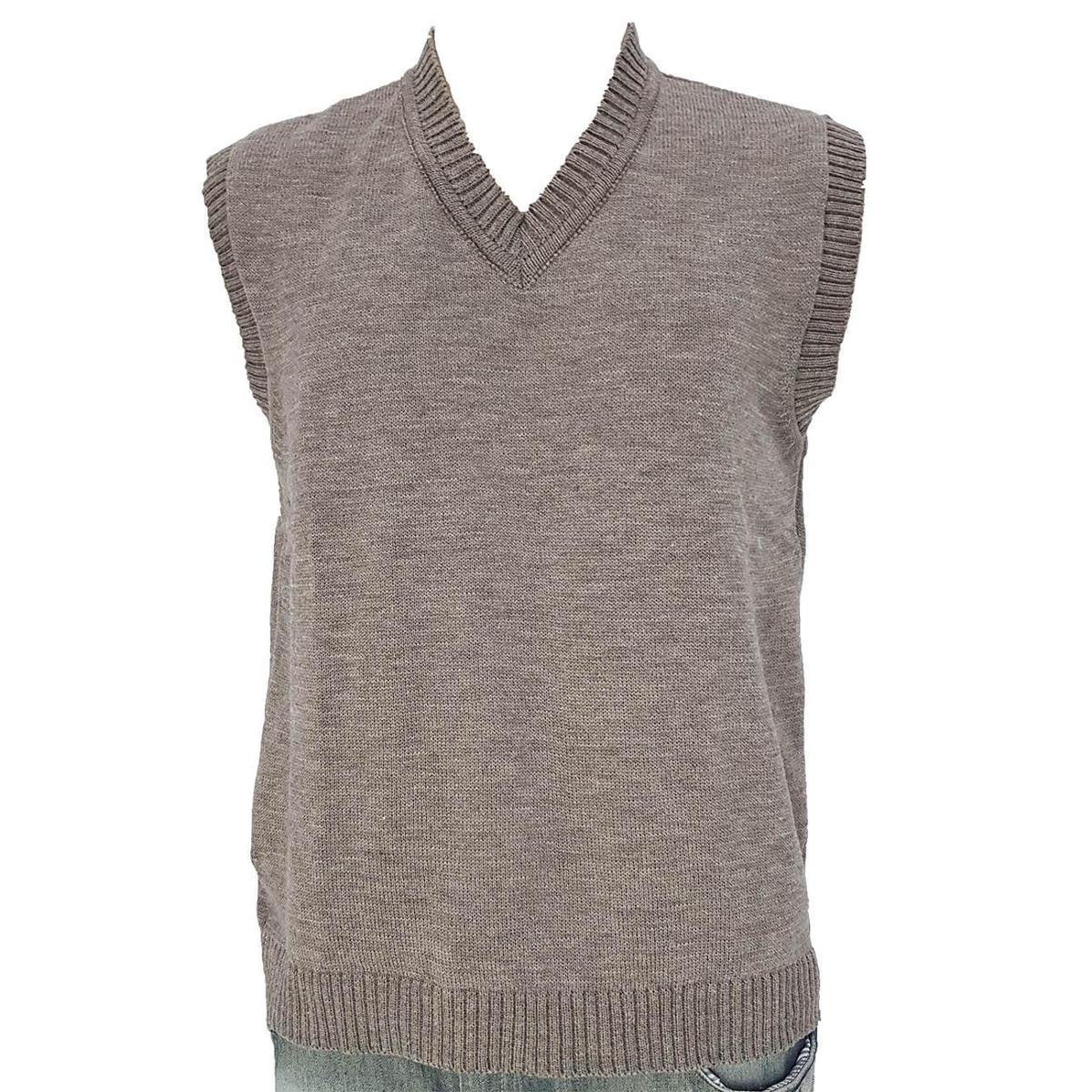 Colete Katlen Tricot Liso - Castanha é ruim? Colete Katlen Tricot Liso - Castanha é boa?