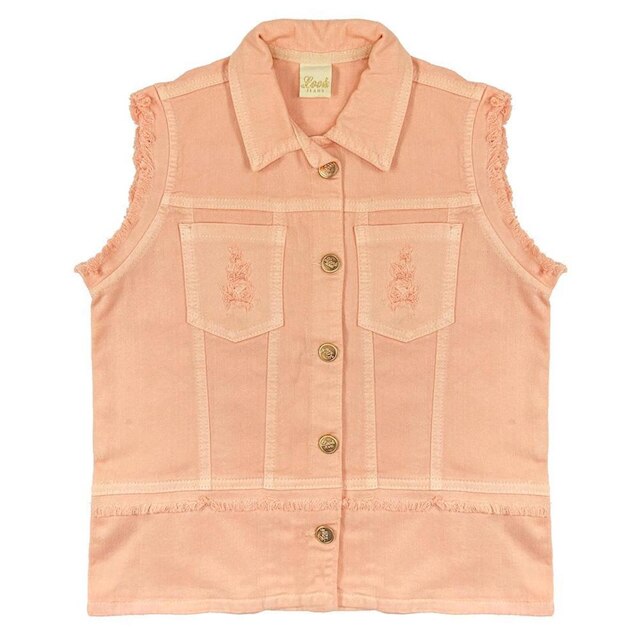 Colete Look Jeans Max Sarja - MAGENTA - 12