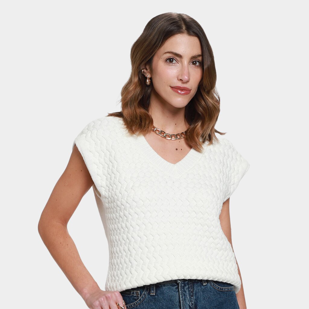 Colete Tricot Calvin Klein Casual Feminino