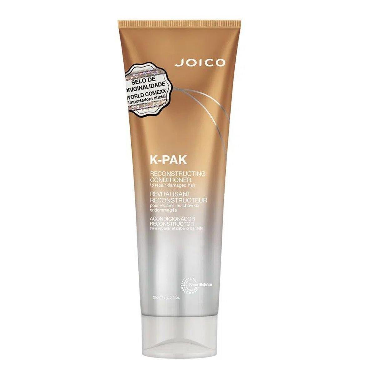 Condicionador Joico K-Pak Cabelos Danificados - Reconstrução 250ml - Branco Menor preço em Condicionador Joico K-Pak Cabelos Danificados - Reconstrução 250ml - Branco