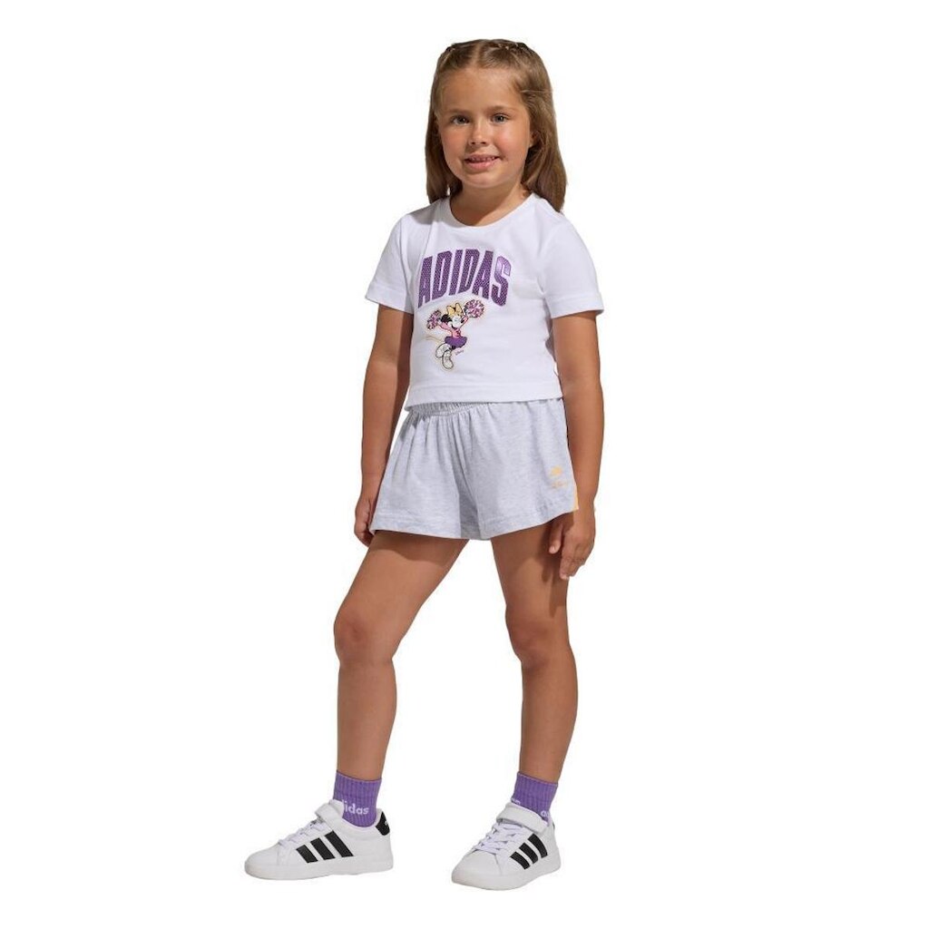 Conjunto Adidas Camiseta Adidass  Disney Minnie Mouse