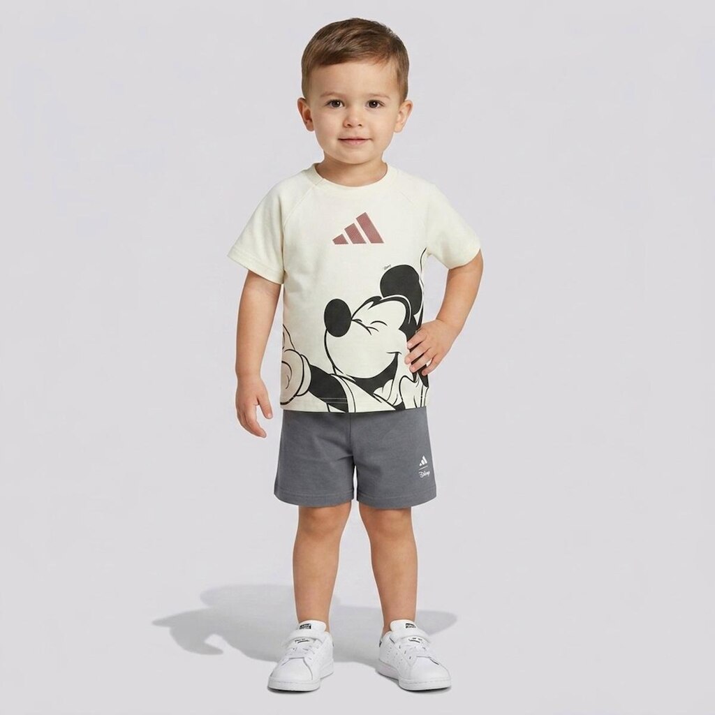 Conjunto Adidas Disney Mickey Mouse Infantil Branco