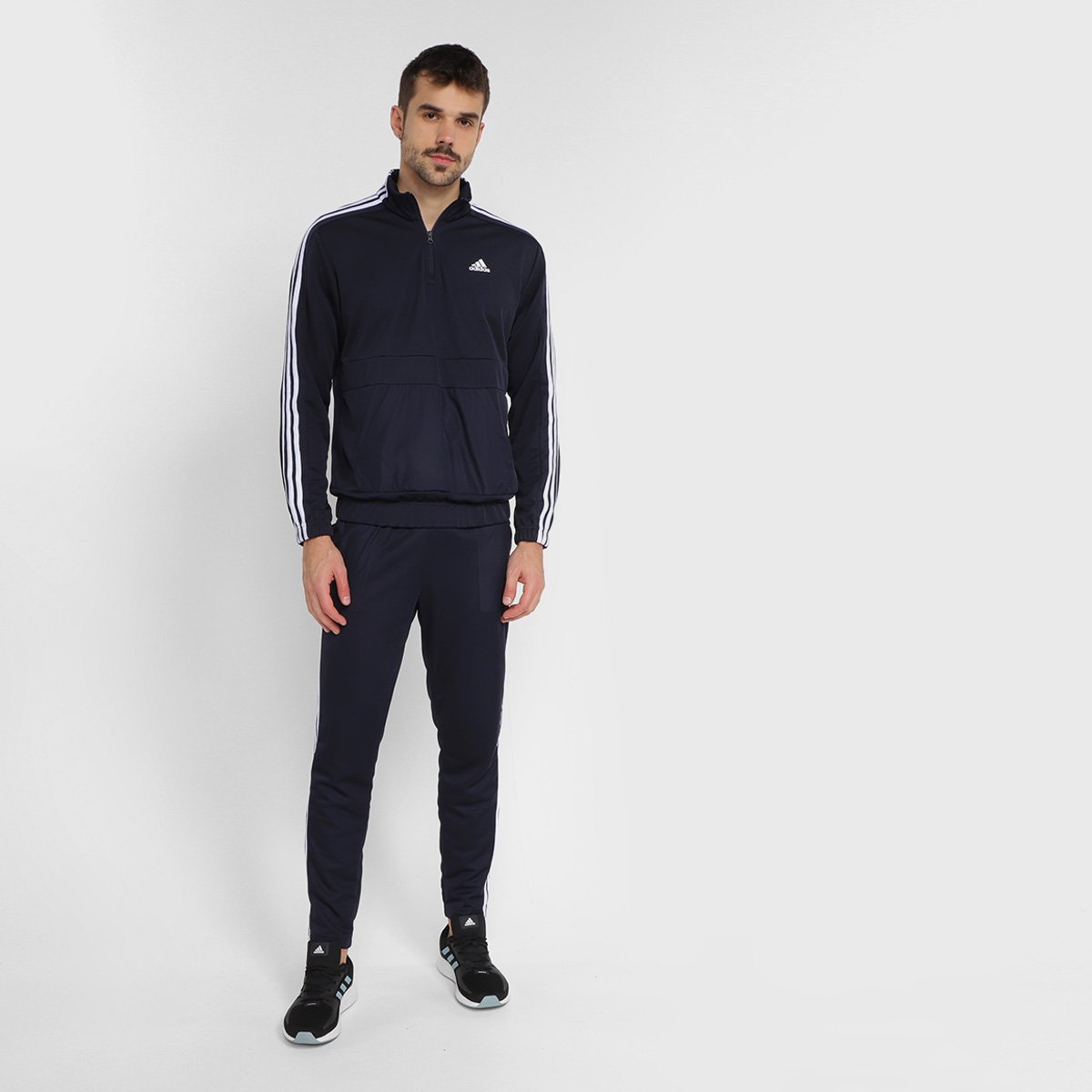 Conjunto Adidas Malha Zíper 3/4 Aeroready Masculino é ruim? Conjunto Adidas Malha Zíper 3/4 Aeroready Masculino é boa?