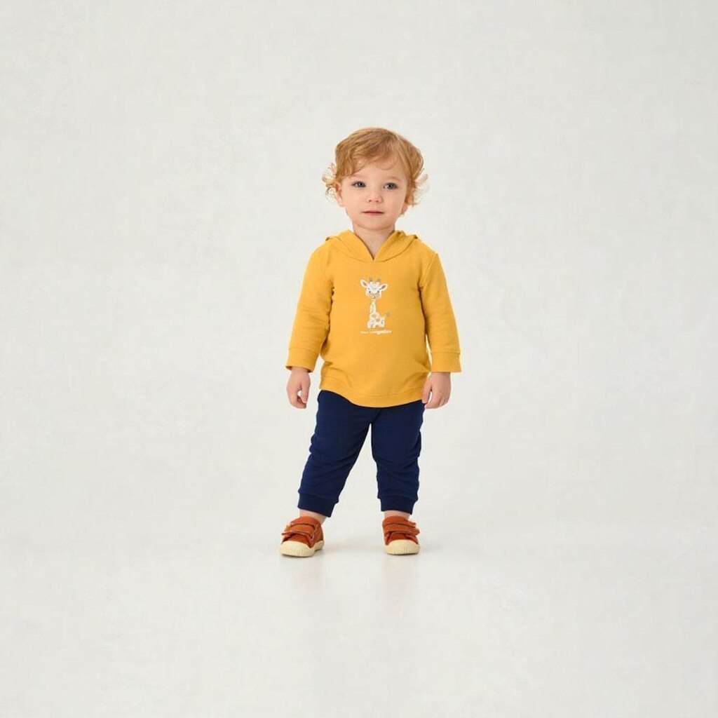 Conjunto Amarelo Bebe Pulla Bulla Menino - 55180-345
