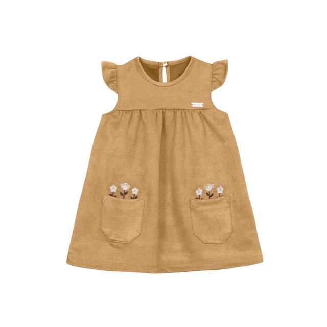 Conjunto bebê menina de flores Mundi