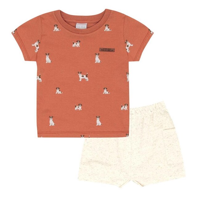 Conjunto Bebê Menino - - 52168-1086 Tamanho:GG;Cor: