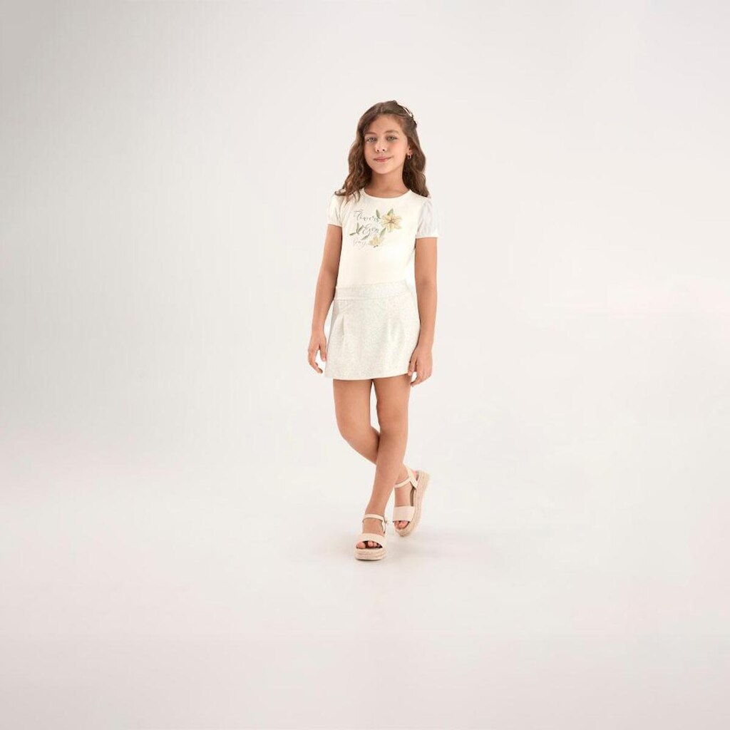 Conjunto Bege Infantil Pulla Bulla Menina - 53825-1271