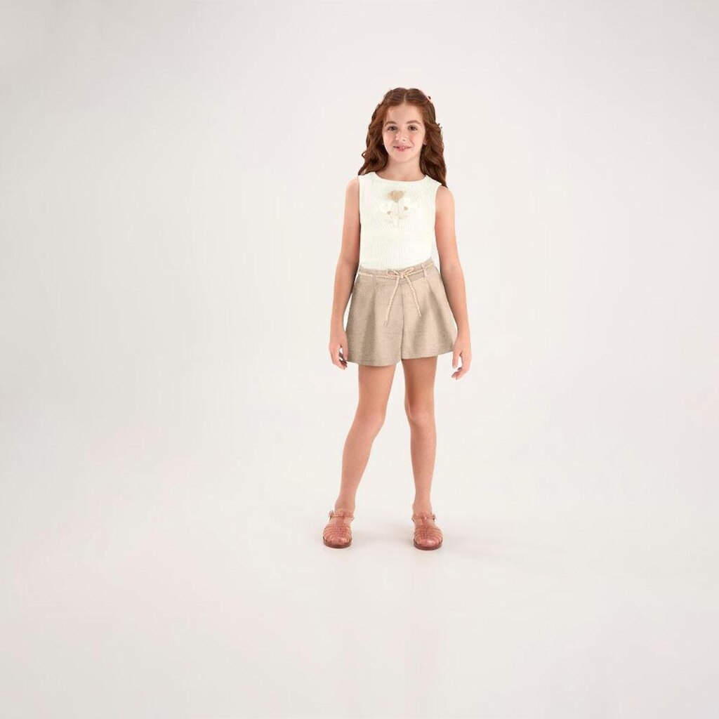 Conjunto Bege Infantil Pulla Bulla Menina - 53827-1271