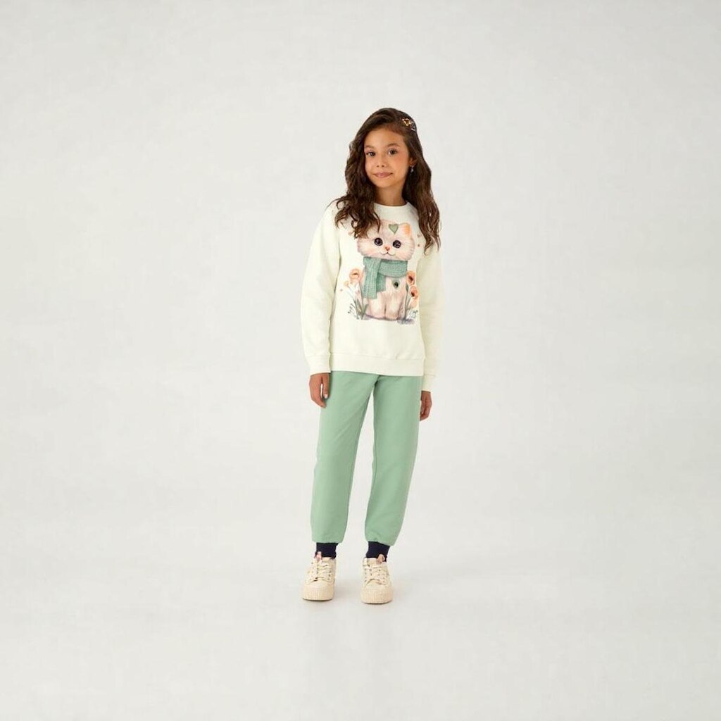 Conjunto Bege Infantil Pulla Bulla Menina - 55338-1271