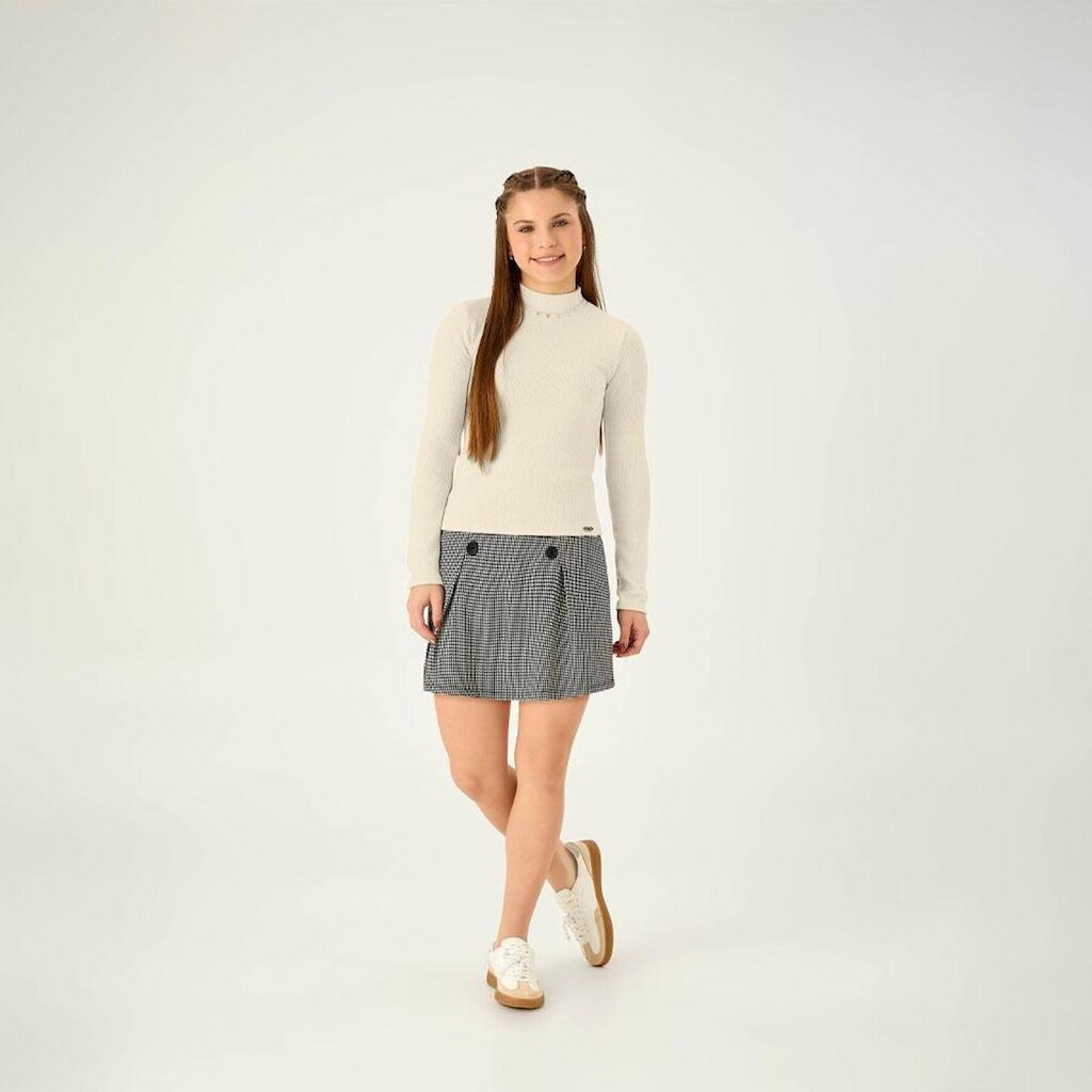 Conjunto Bege Juvenil Pulla Bulla Menina - 55430-1255