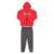 Conjunto Bicho Bagunca Moletom Ziper Com Bolso - Vermelho