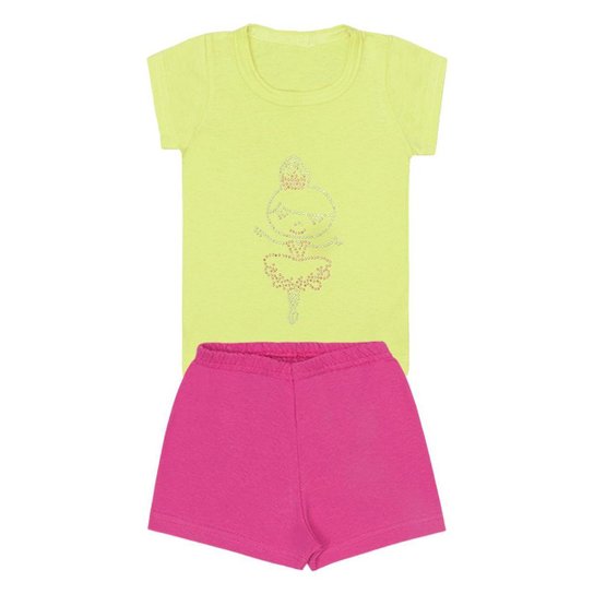 Conjunto Blusa de Bailarina e Short - Cadu