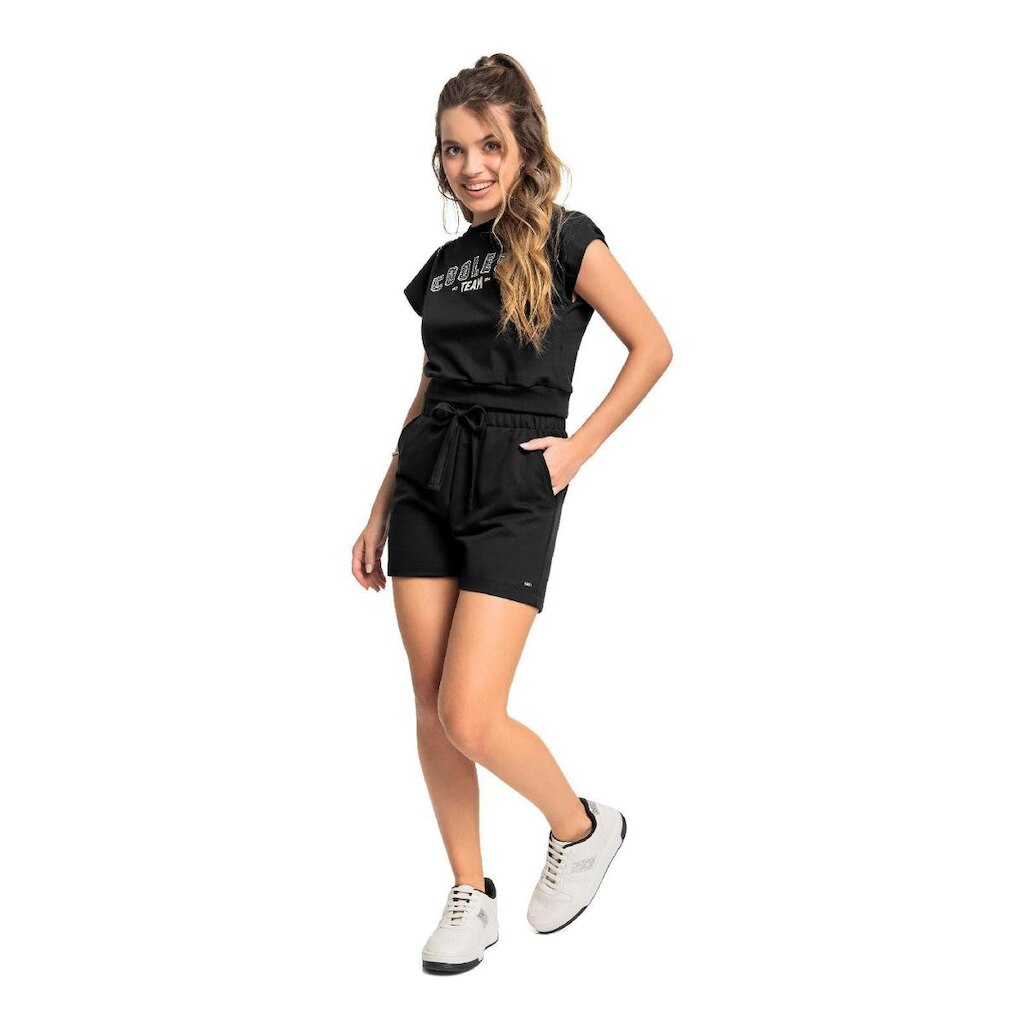 Conjunto Blusa Short Moletom Gloss