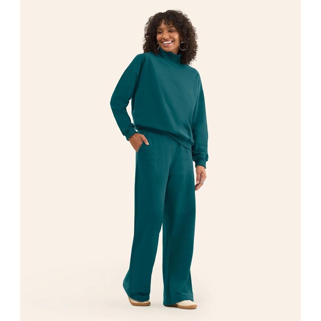 Conjunto Blusão com Calça Moletom Felpado Rovitex Verde