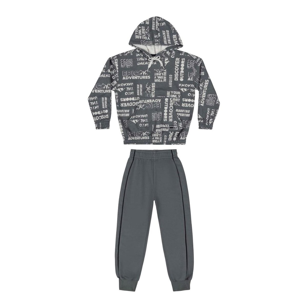 Conjunto Blusão e Calça em Infantil Menino Quimby