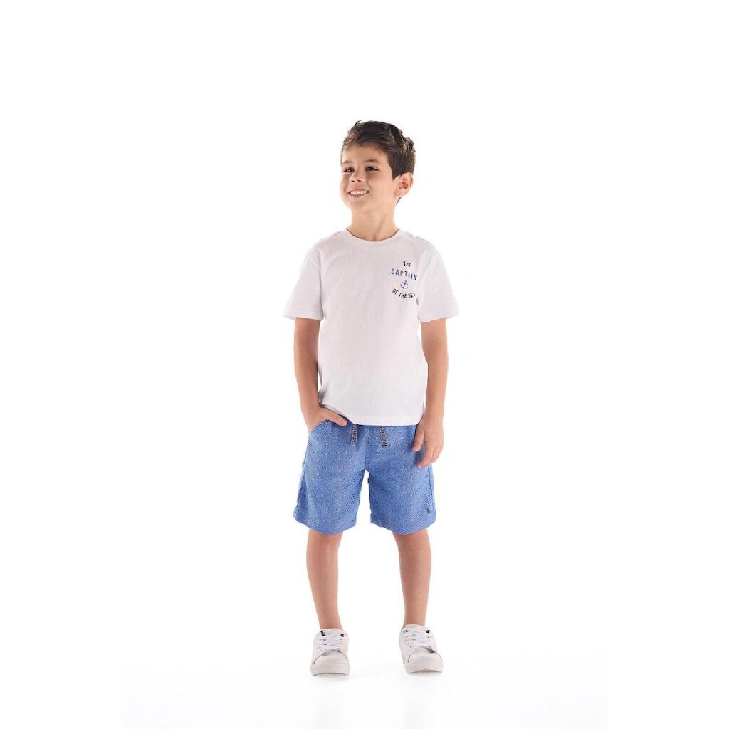 Conjunto Camiseta Algodão Bermuda Quimby