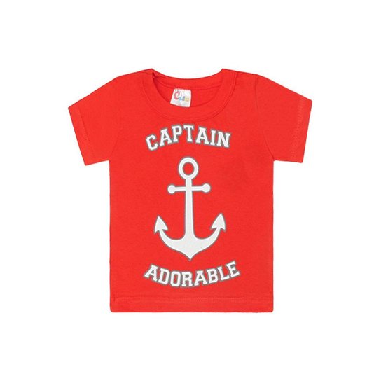 Conjunto Camiseta de Âncora e Short - Cadu