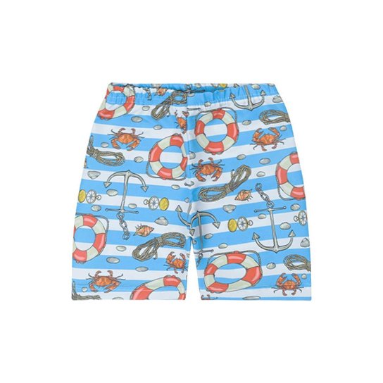 Conjunto Camiseta de Âncora e Short - Cadu