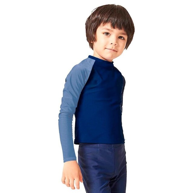 Conjunto Camiseta e Boné Praia Proteção Solar UV 50+ Infantil Bebê Menino Menina