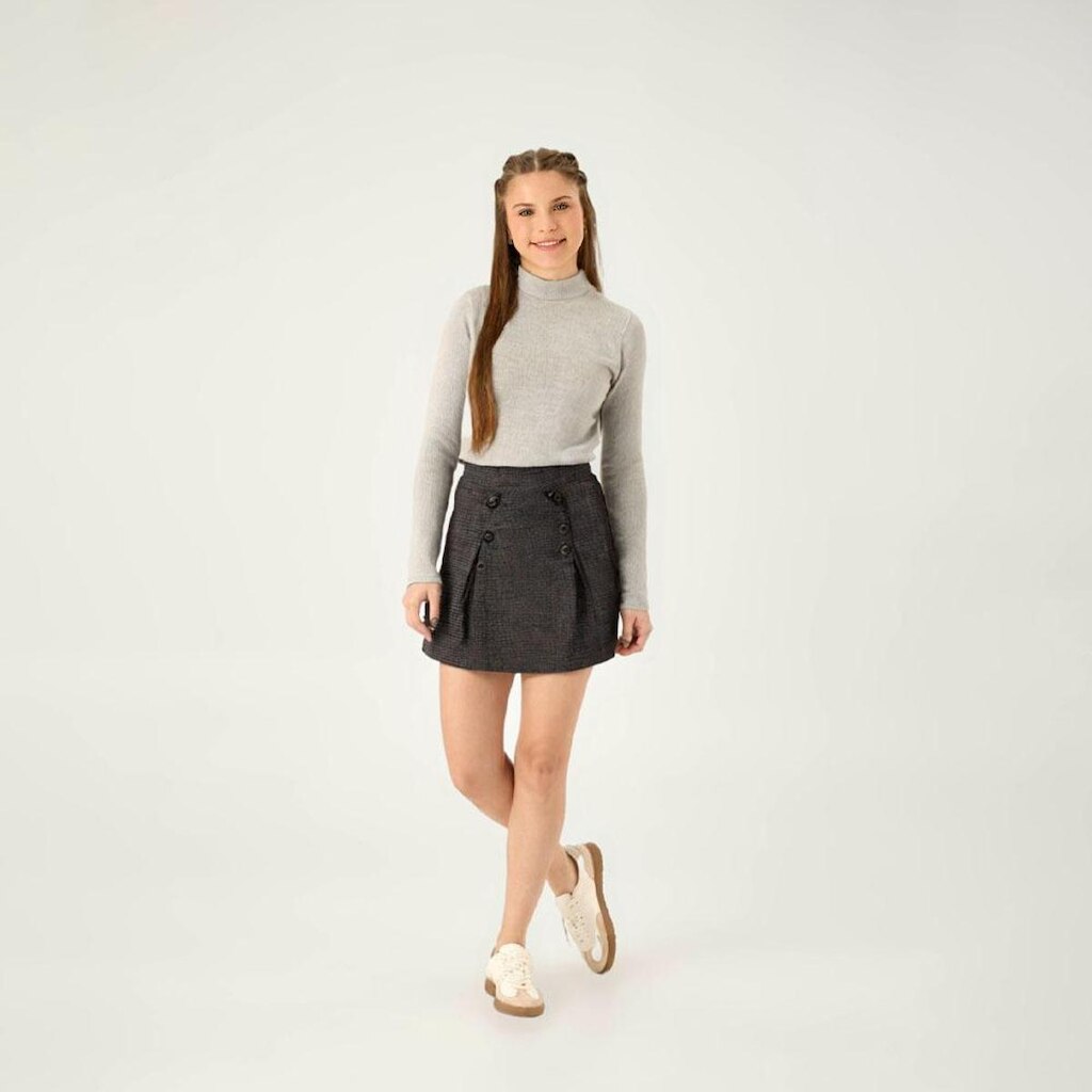 Conjunto Cinza Juvenil Pulla Bulla Menina - 55430-354