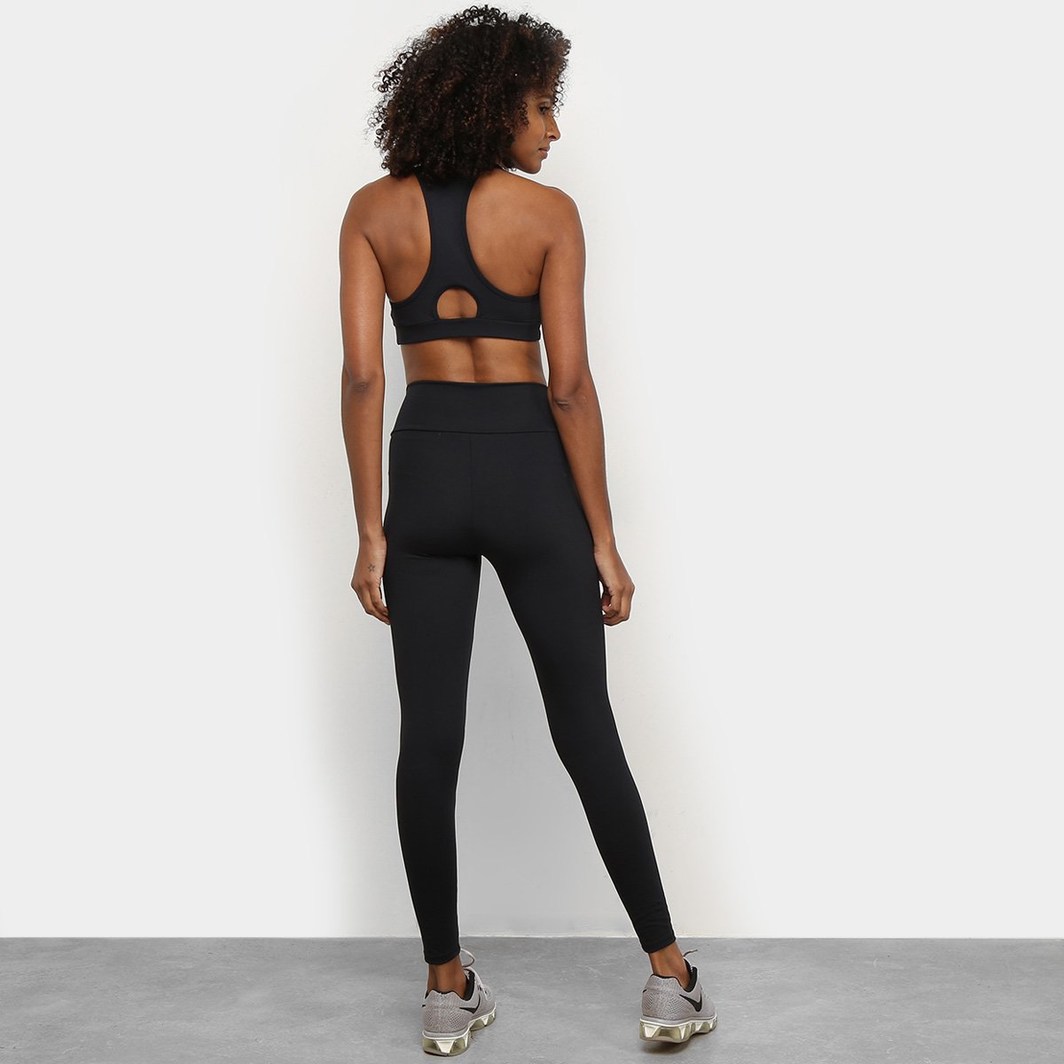 Conjunto Colcci Top e Calça Legging Feminino - Preto | Zattini