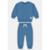 Conjunto com Blusão e Calça Nature Unissex para Bebê Up Baby - Azul