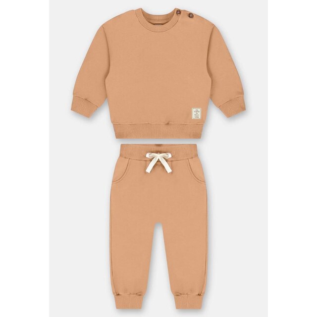 Conjunto com Blusão e Calça Nature Unissex para Bebê Up Baby