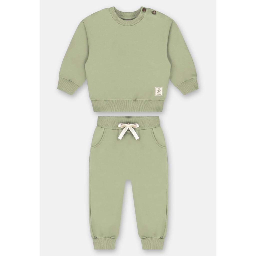 Conjunto com Blusão e Calça Nature Unissex para Bebê Up Baby