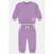 Conjunto com Blusão e Calça Nature Unissex para Bebê Up Baby - Roxo