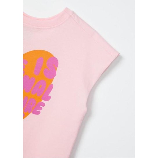 Conjunto Curto Infantil Menina Com Estampa Hering Kids