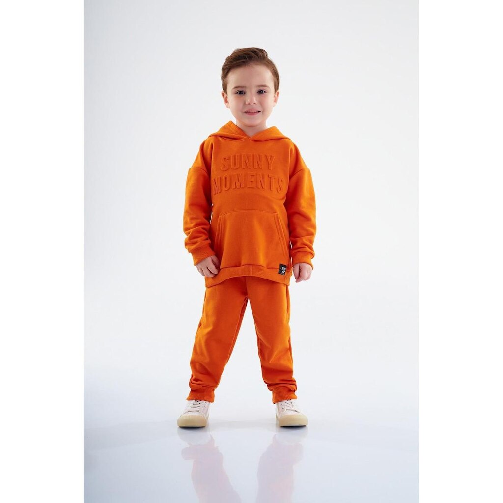 Conjunto de Inverno com Blusão e Calça em Moletom para Menino Up Baby