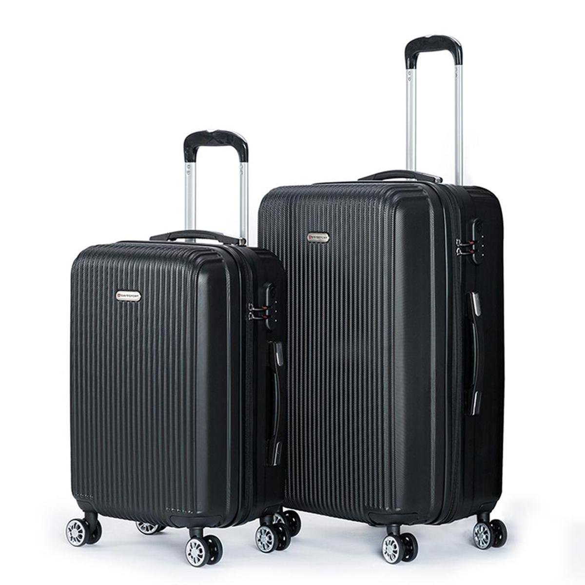 Conjunto de Malas De Viagem Abs Rodinha 360º Swissport P/M - Cinza é ruim? Conjunto de Malas De Viagem Abs Rodinha 360º Swissport P/M - Cinza é boa?