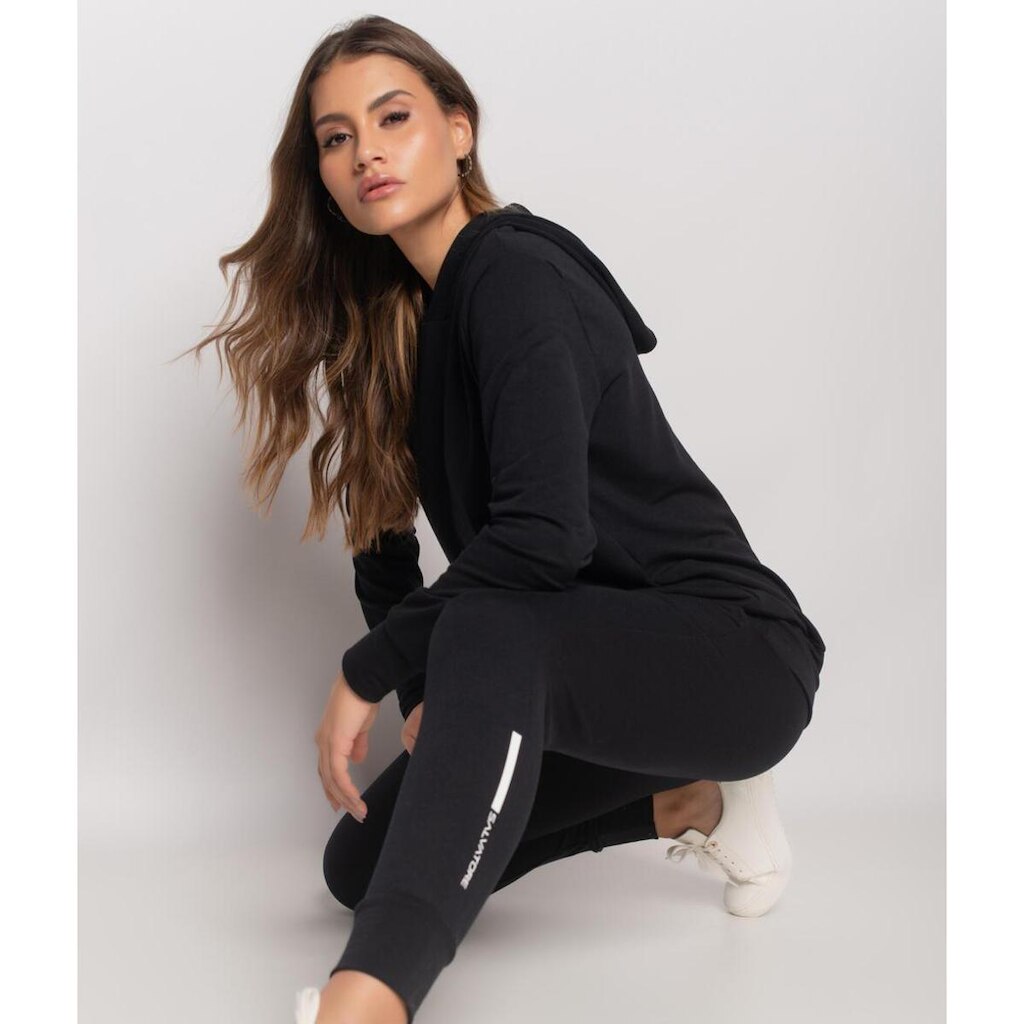 Conjunto De Moletinho Esportivo Com Casaco Capuz E Calça Jogger Salvatore Fashion