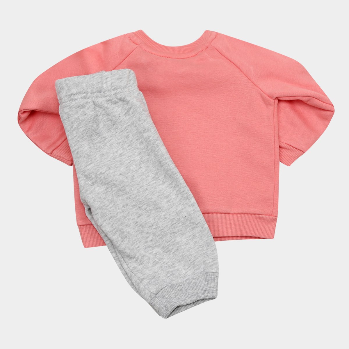 conjunto de moletom adidas feminino rosa