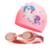 Conjunto de Touca e Óculos de Natação Infantil - Rosa