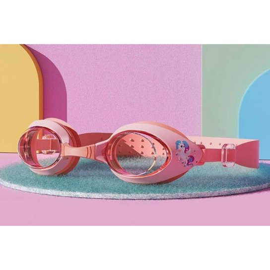 Conjunto de Touca e Óculos de Natação Infantil