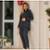 Conjunto Feminino 3 pecas Alfaiataria Calça + Blazer + Croped - Branco