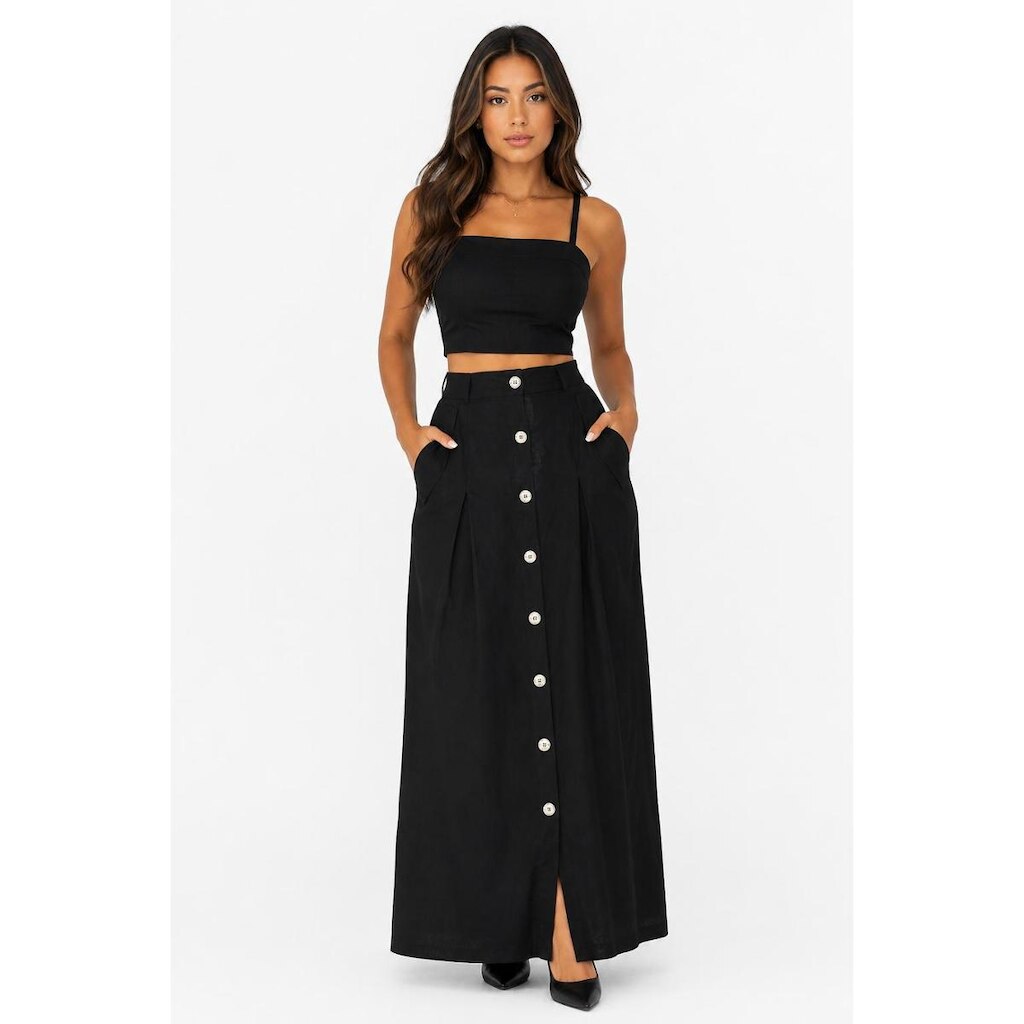 Conjunto Feminino D Bell Outlet Fashion Preto