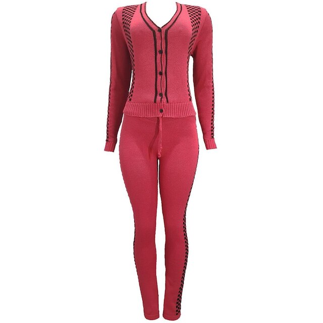 Conjunto Feminino Tricot Quadr - Katlen Tricot