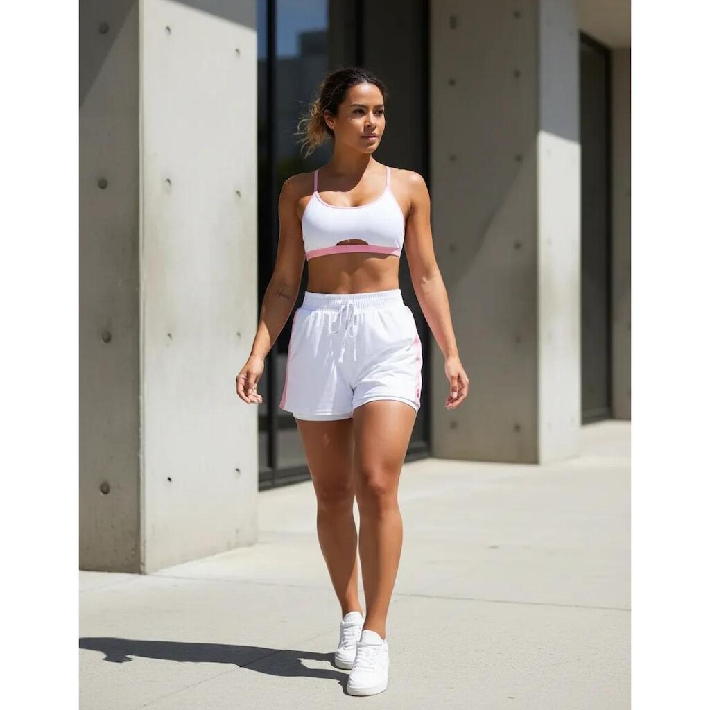 Conjunto Fitness Fable com Top e Short Duplo Viamafia