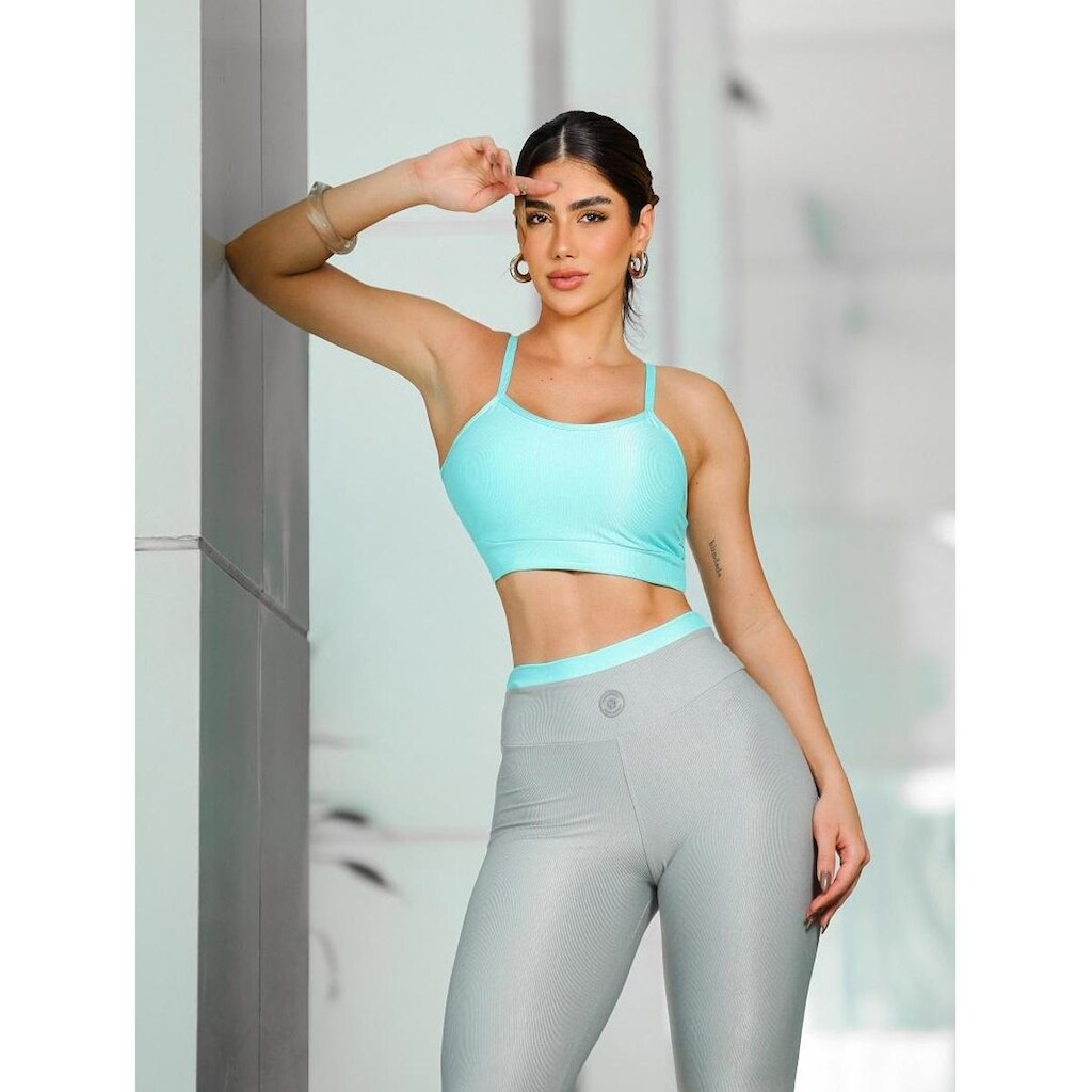Conjunto Fitness Inspire Flor Brasil