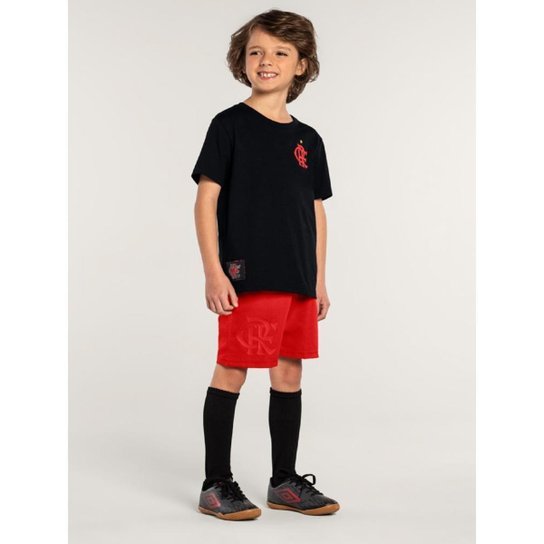 Conjunto Flamengo infantil menino Brandili - 719000003