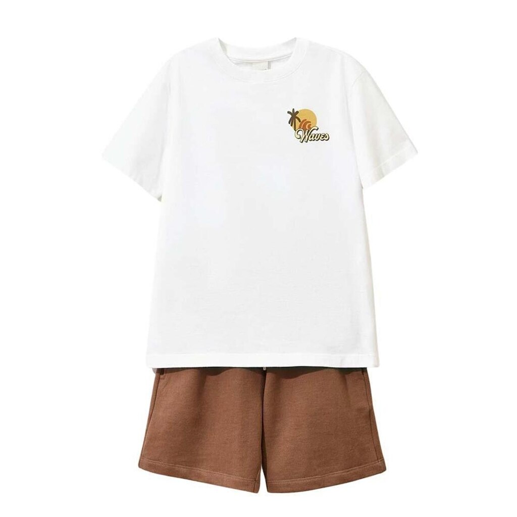 Conjunto Hering Infantil Menino Oversized Estampado