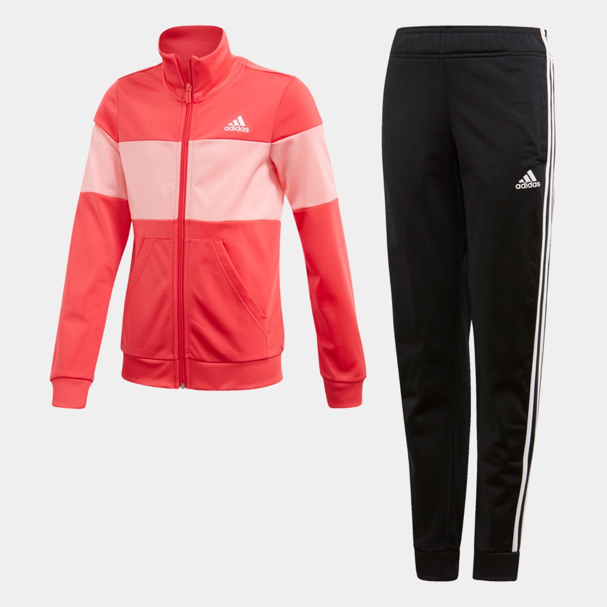 conjunto infantil feminino adidas
