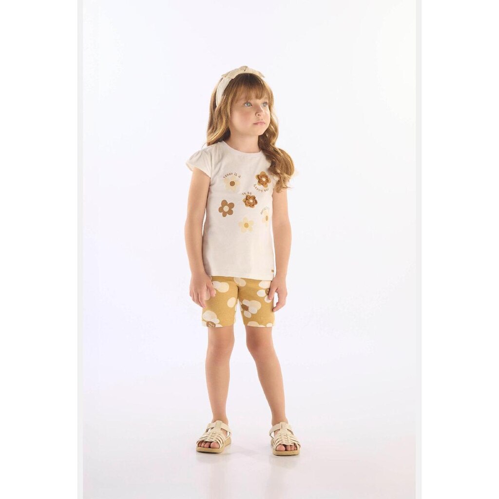 Conjunto Infantil Algodão Florido Up Baby