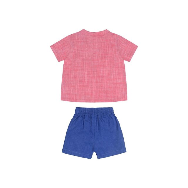 Conjunto Infantil Bata e Bermuda Guloseima