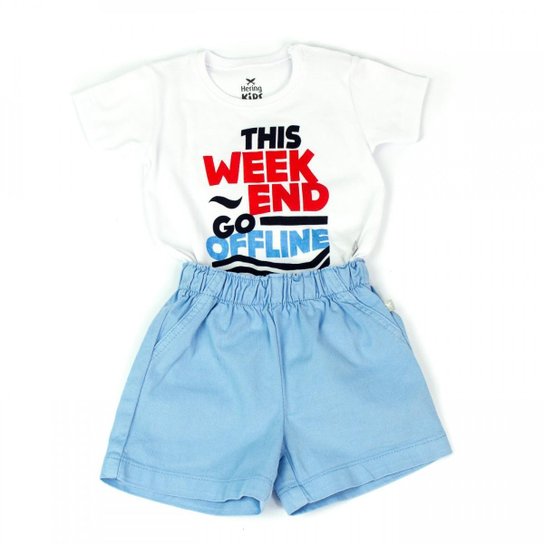 Conjunto Infantil Bebê Menino Hering Kids C9gwenax3